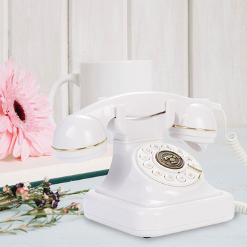White Voicemail Phone Guest Book Wedding Voicemail Audio Clear Sound
