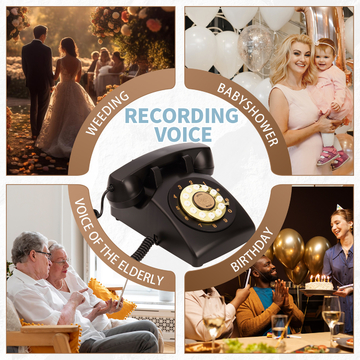 15 Hour Voice Guestbook USB Clear Sound All Occasions Phone Wedding Guest Book