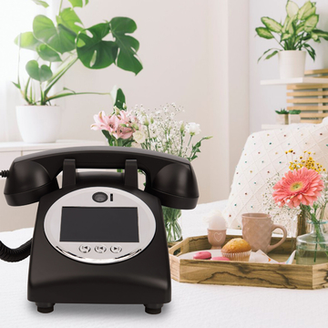 32GB Video Guest Book HD 1080P Telephone Guest Book With Night Light  For Cherished Memories