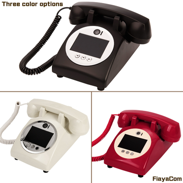 32GB Video Guest Book HD 1080P Telephone Guest Book With Night Light  For Cherished Memories