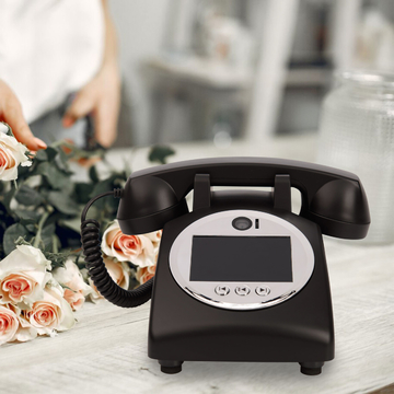 32GB Video Guest Book HD 1080P Telephone Guest Book With Night Light  For Cherished Memories