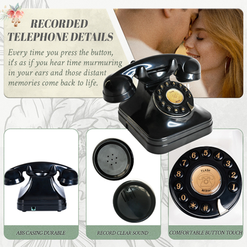 Guest Wishes Phone Audio Guest Book Clear Sound Wedding Guestbook Phone For Graduations